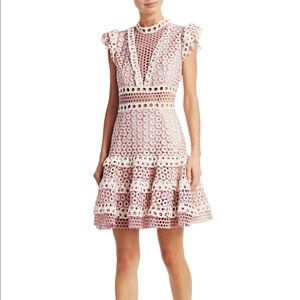NWT- Sea Josie Crotchet Lace Dress in Blush